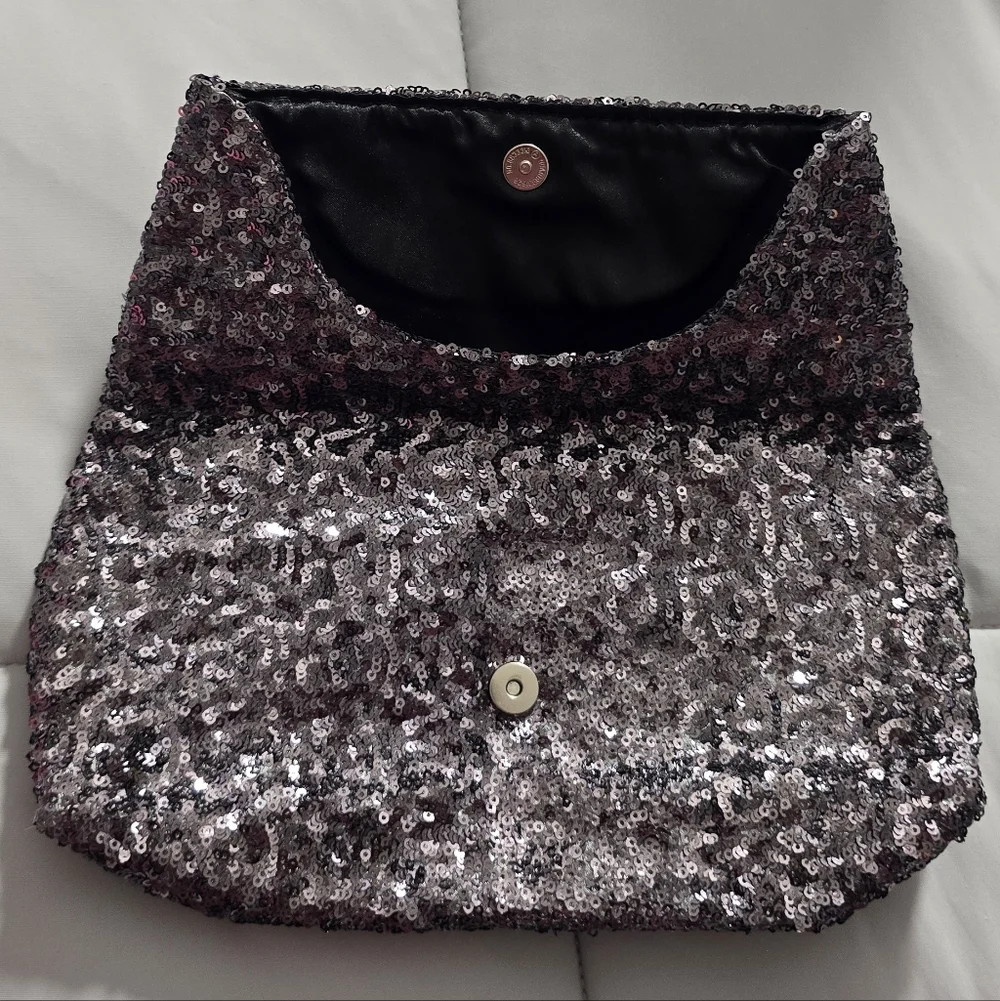 Victoria's Secret Black Sequin Mini Skirt